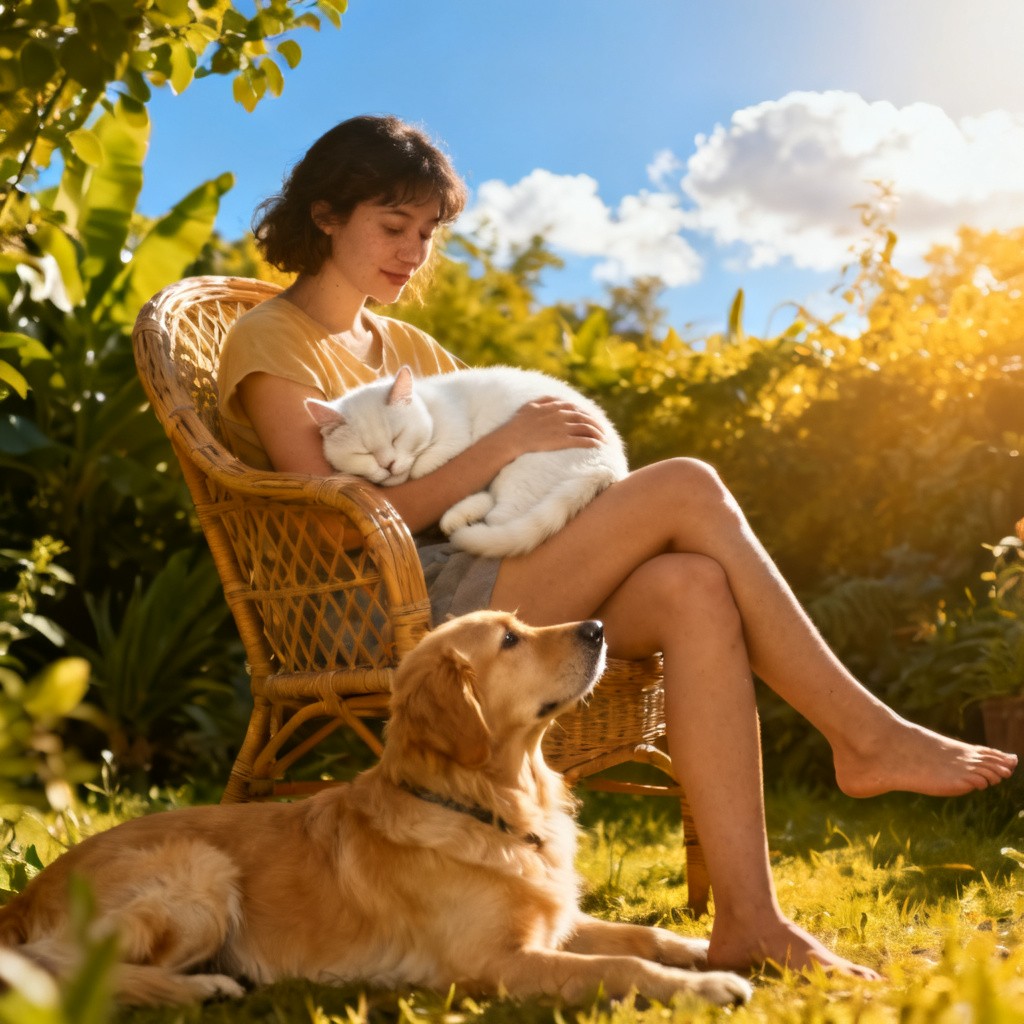 年輕女子與寵物.jpg
